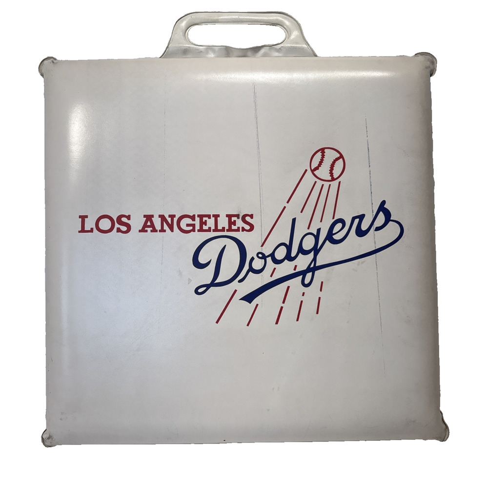 Vintage Los Angeles Dodgers Stadium Seat Cushion Retro MLB Baseball 14 x 14